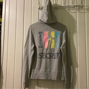 VS. Pink hoodie-large VGUC